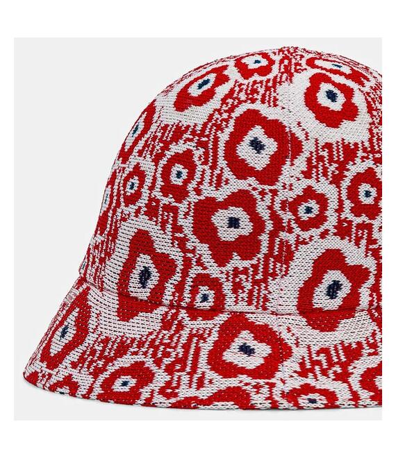 Καπέλο Kangol RETRO FLOWER χρώμα: κόκκινο, K3751.RD608
