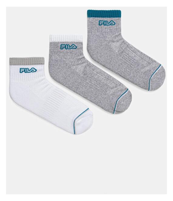 Κάλτσες Fila 3-pack χρώμα: γκρι, F2522