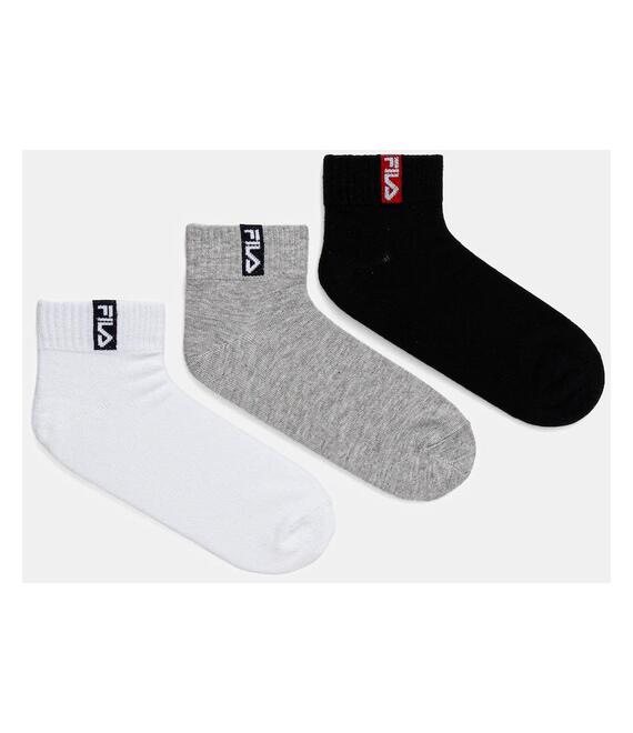 Κάλτσες Fila 3-pack χρώμα: γκρι, F5509