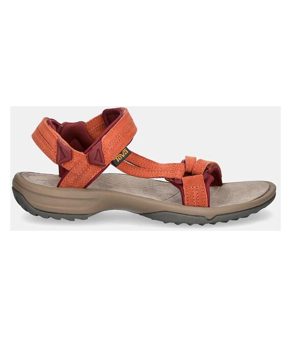 Σανδάλια Teva Terra Fi Lite Suede χρώμα: πορτοκαλί