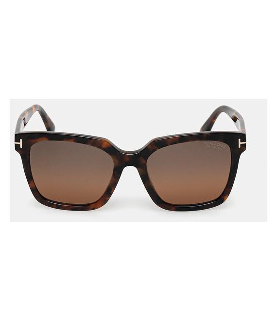 Γυαλιά ηλίου Tom Ford Selby χρώμα: μπορντό, FT0952_5552H