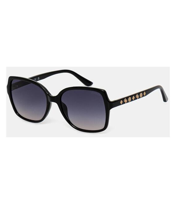 Γυαλιά ηλίου Guess χρώμα: μαύρο, GU00100_5501B