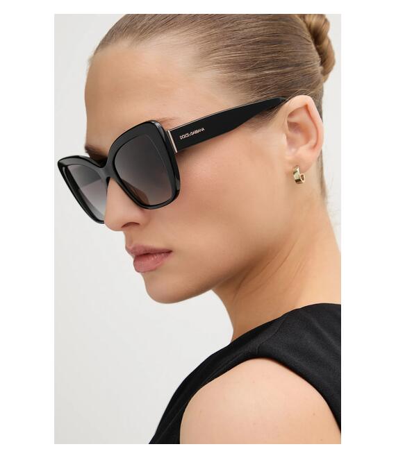 Γυαλιά ηλίου Dolce & Gabbana χρώμα: μαύρο, 0DG4348