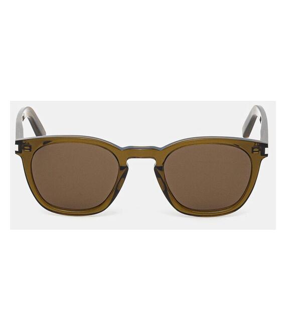 Γυαλιά ηλίου Saint Laurent χρώμα: καφέ, SL 28