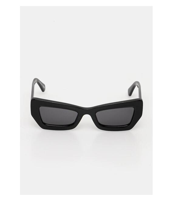 Γυαλιά ηλίου Off-White χρώμα: μαύρο, OERI137_511007