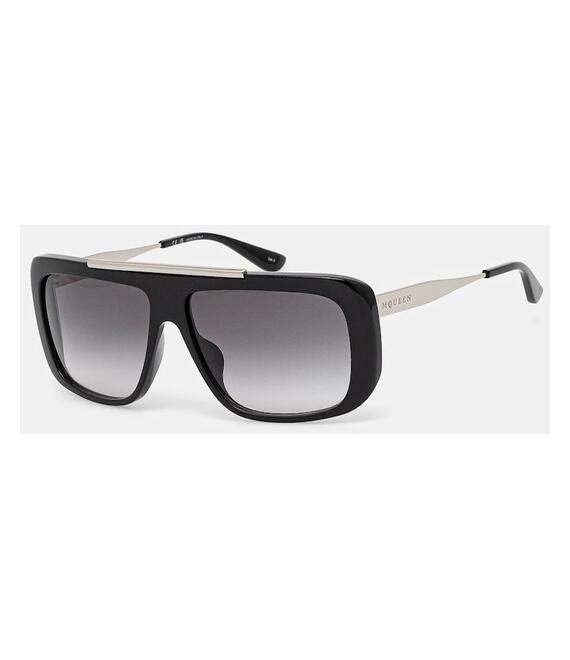 Γυαλιά ηλίου Alexander McQueen χρώμα: μαύρο, AM0492S