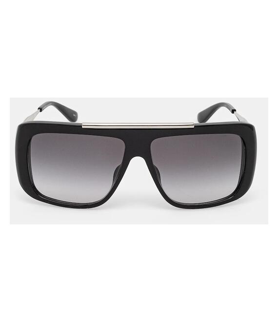 Γυαλιά ηλίου Alexander McQueen χρώμα: μαύρο, AM0492S
