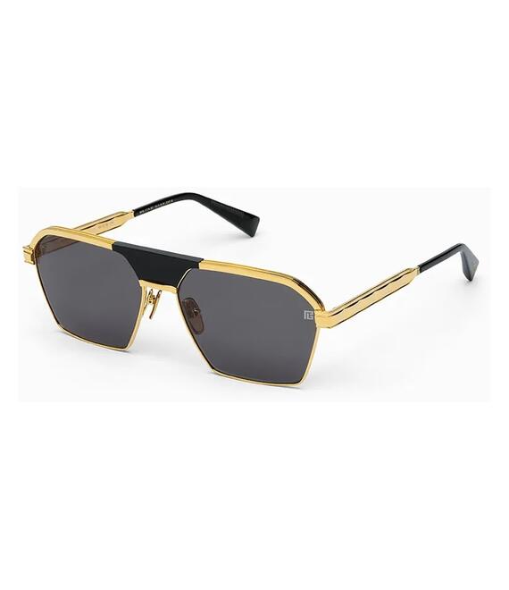 Γυαλιά ηλίου Balmain SERGEANT χρώμα: χρυσαφί, BPS.177A
