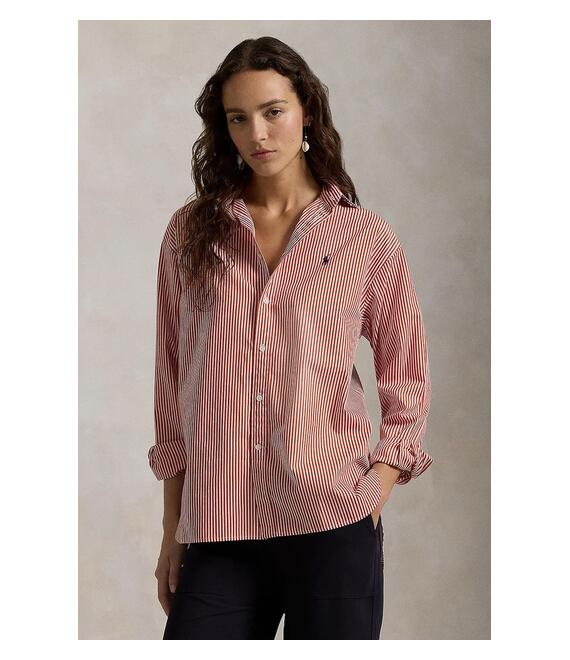 Βαμβακερό πουκάμισο Polo Ralph Lauren χρώμα: πράσινο, 211910743
