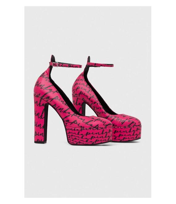 Γοβάκια Pinko Puccini Mary Jane χρώμα: ροζ, 102011 A1D2 YZ3 F3102011 A1D2 YZ3