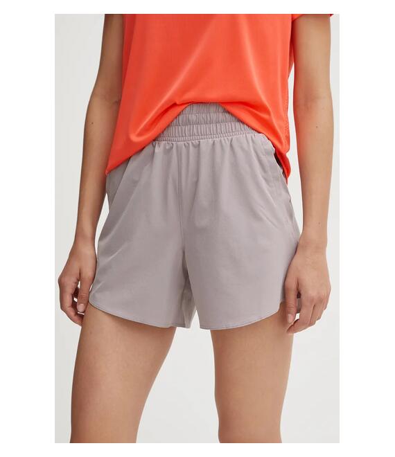 Σορτς προπόνησης Under Armour Flex χρώμα: μπεζ