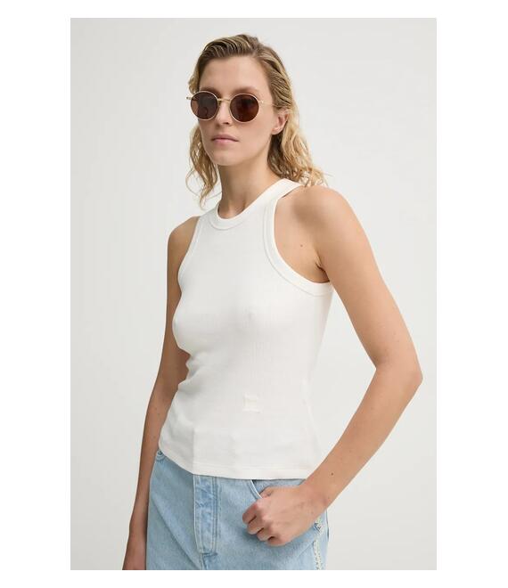 Top Nanushka HERVE χρώμα: μπεζ, NW24PFTP2470