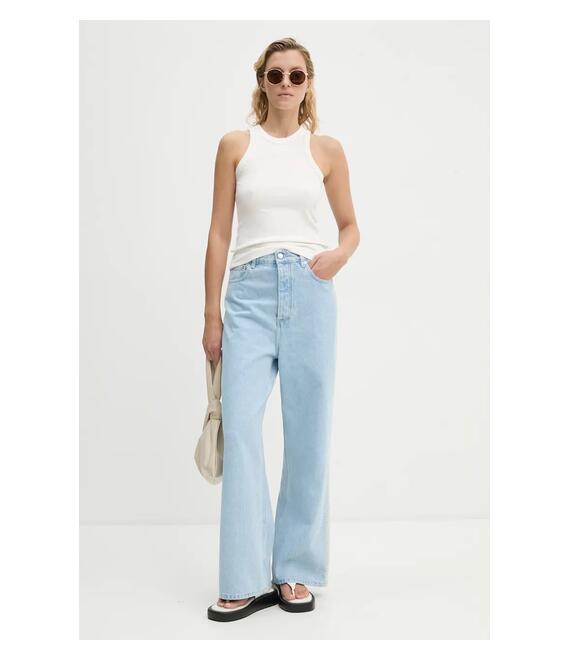 Top Nanushka HERVE χρώμα: μπεζ, NW24PFTP2470