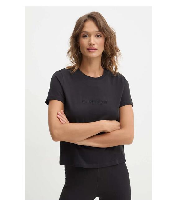Βαμβακερό lounge t-shirt Calvin Klein Underwear χρώμα: μαύρο, 000QS7328E