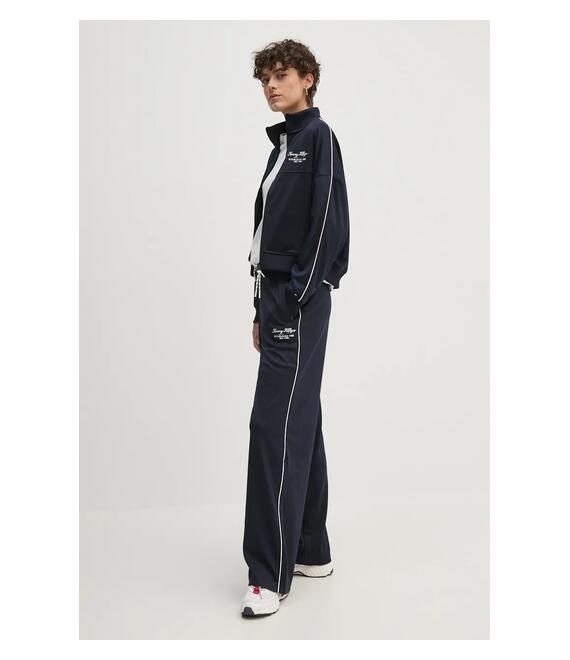 Μπλούζα Tommy Hilfiger χρώμα: ναυτικό μπλε, WW0WW42924