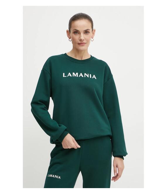 Μπλούζα La Mania HAPPY.3 χρώμα: πράσινο, HAPPY.3