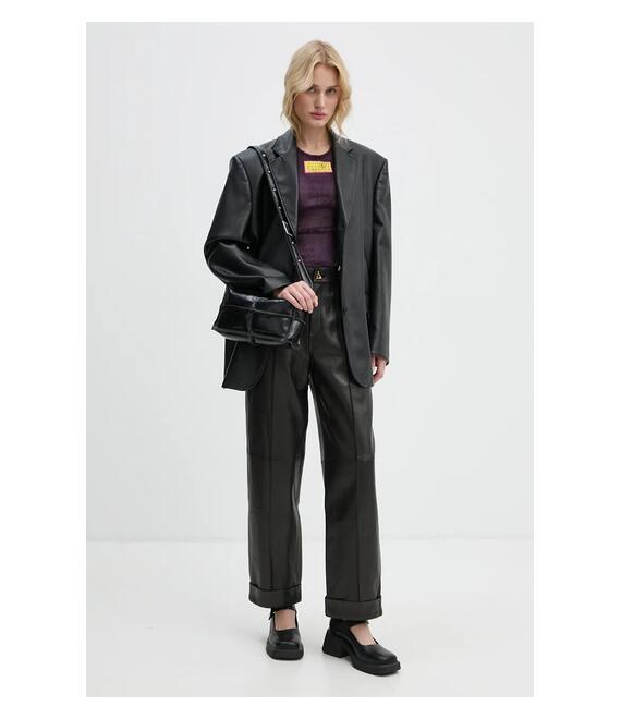 Κορμάκι MM6 Maison Margiela χρώμα: μοβ, S62NA0073.MTJ012