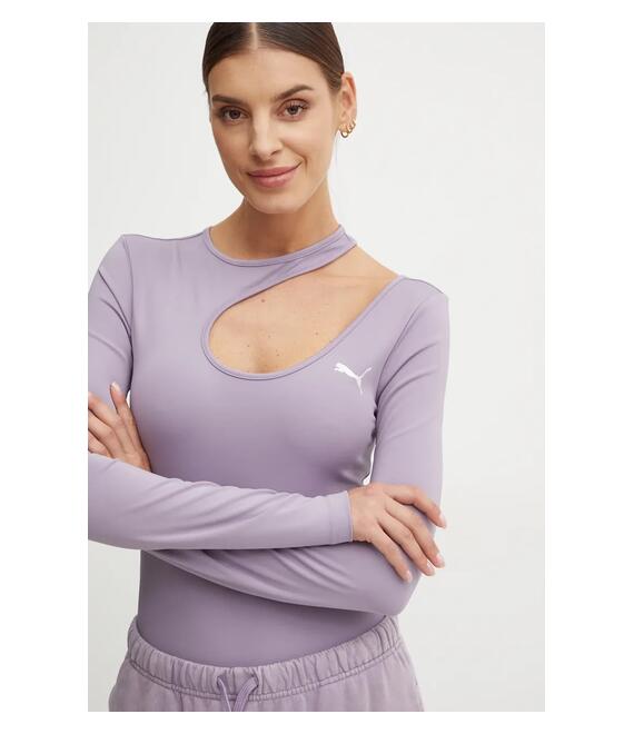 Κορμάκι Puma χρώμα: μοβ, 626803