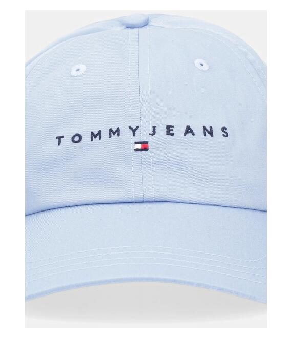 Βαμβακερό καπέλο του μπέιζμπολ Tommy Jeans χρώμα: κίτρινο, AW0AW16868