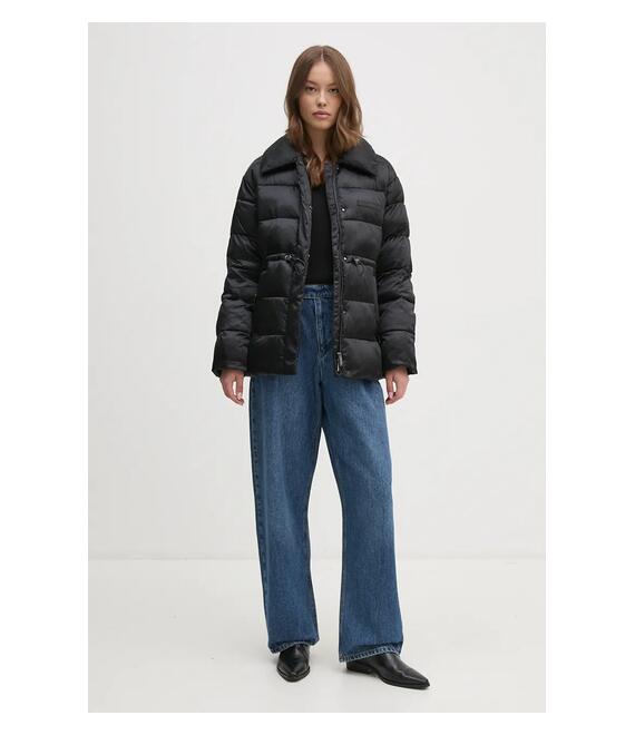 Μπουφάν Calvin Klein χρώμα: μαύρο, K20K207727
