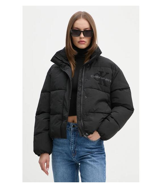 Μπουφάν Calvin Klein Jeans χρώμα: μαύρο, J20J224681