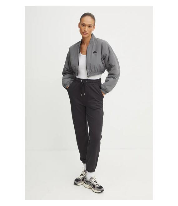 Μπουφάν adidas City Escape χρώμα: γκρι, IZ1492
