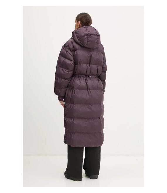 Μπουφάν adidas by Stella McCartney χρώμα: μοβ, IX3082