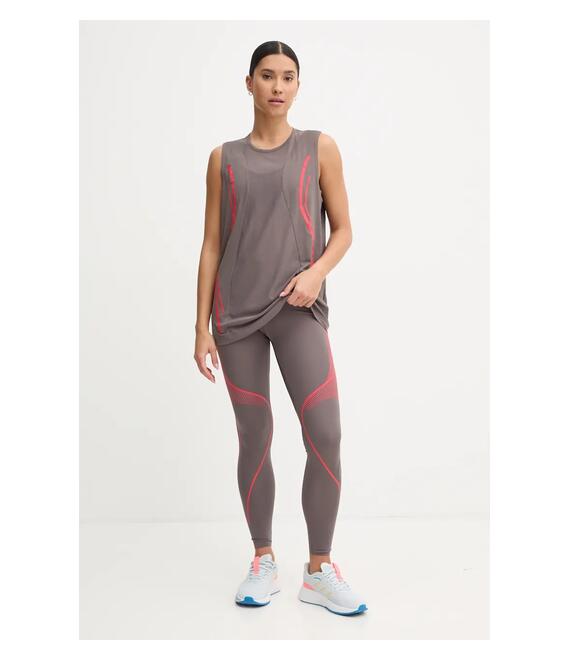 Κολάν προπόνησης adidas by Stella McCartney TruePace χρώμα: γκρι, IW9868