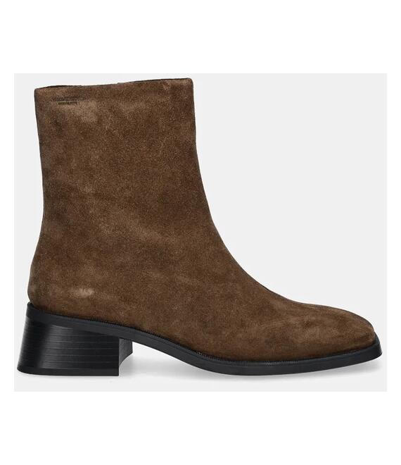 Σουέτ μπότες Vagabond Shoemakers BLANCA γυναικείες, χρώμα: καφέ, 5217-240-58
