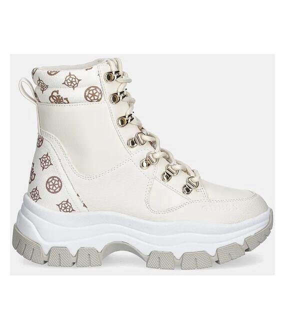 Μποτάκια Guess BLIZA χρώμα: μπεζ, FLFBLI FAL12