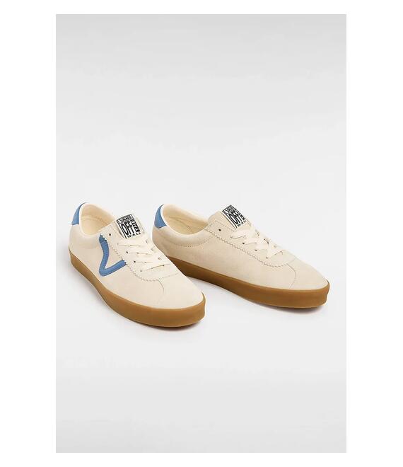Σουέτ sneakers Vans Sport Low χρώμα: μπεζ, VN000CTDYY21