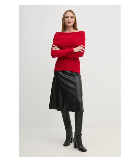Φούστα United Colors of Benetton χρώμα: μαύρο, 4IVRD004C