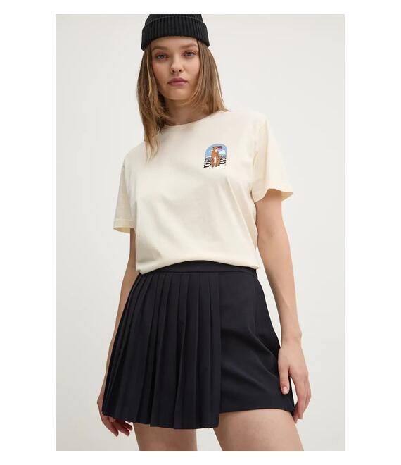 Φούστα Abercrombie & Fitch χρώμα: ναυτικό μπλε, KI143-4338