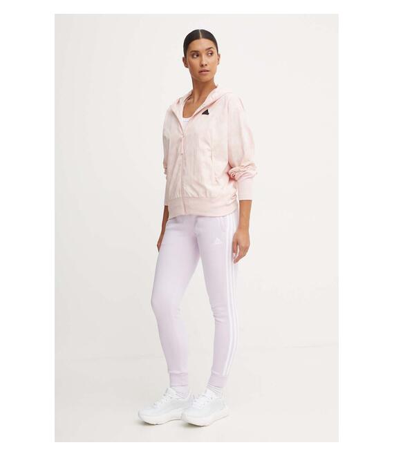 Παντελόνι φόρμας adidas Essentials χρώμα: μοβ, JG1298