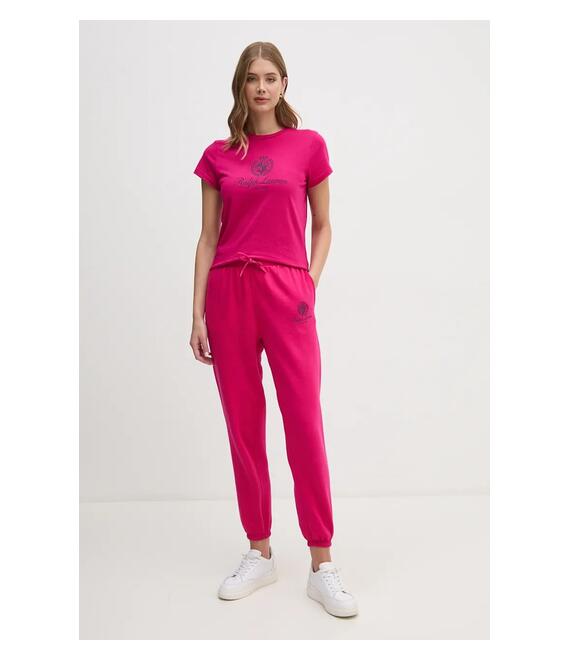 Παντελόνι φόρμας Polo Ralph Lauren χρώμα: ροζ, 211959889