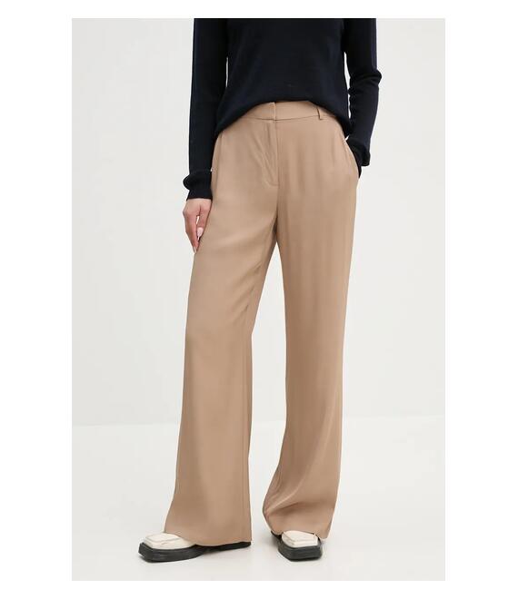 Παντελόνι Calvin Klein χρώμα: καφέ, K20K207660