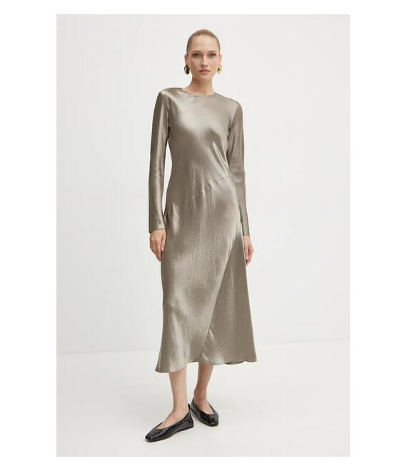 Φόρεμα Max Mara Leisure χρώμα: πράσινο, 2426226018600