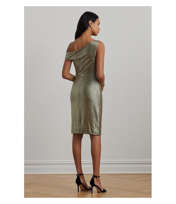 Φόρεμα Lauren Ralph Lauren χρώμα: πράσινο, 253951569