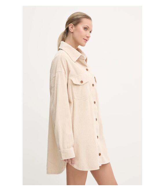 Φόρεμα Billabong Winter Ocean χρώμα: μπεζ, EBJWD00149