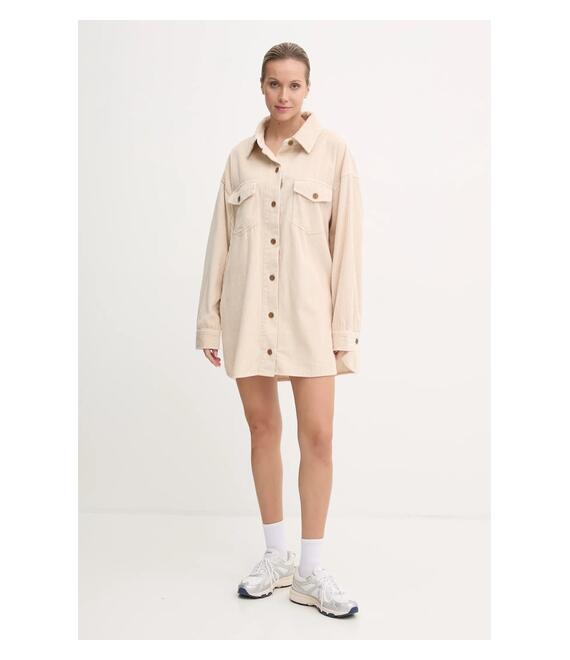 Φόρεμα Billabong Winter Ocean χρώμα: μπεζ, EBJWD00149