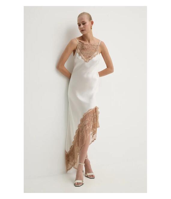 Φόρεμα By Malene Birger LAYNEE χρώμα: μπεζ, Q70365019
