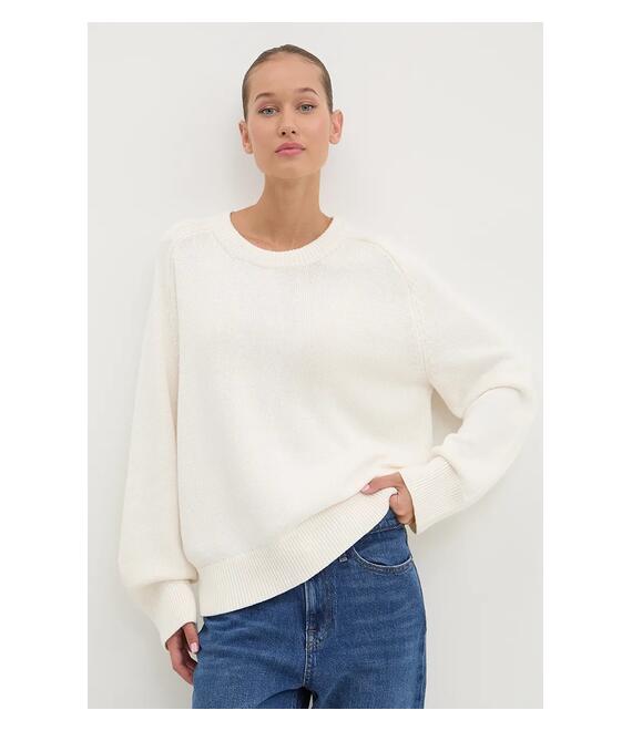 Πουλόβερ Abercrombie & Fitch χρώμα: μπεζ, KI150-4179