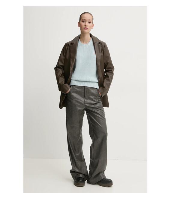 Βαμβακερό πουλόβερ Guess Jeans χρώμα: μπλε, W4BR08 Z3HM1