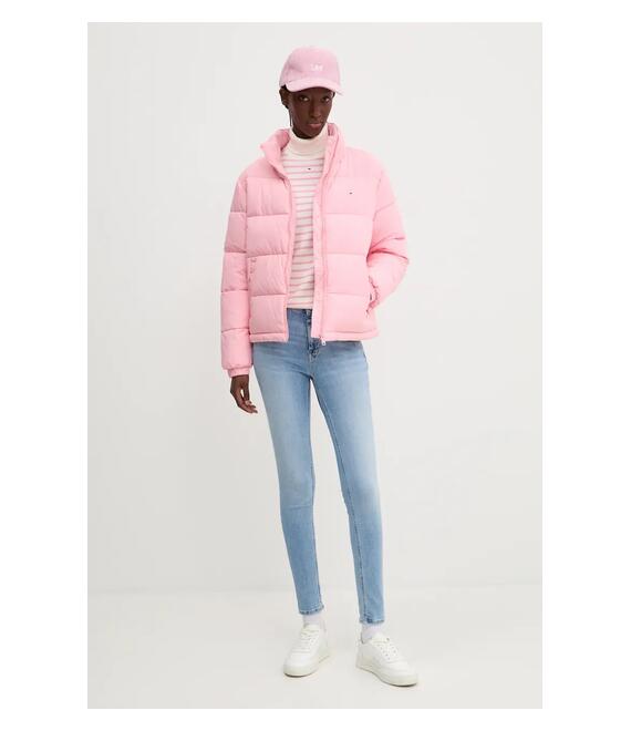 Πουλόβερ Tommy Jeans χρώμα: μπεζ, DW0DW19686