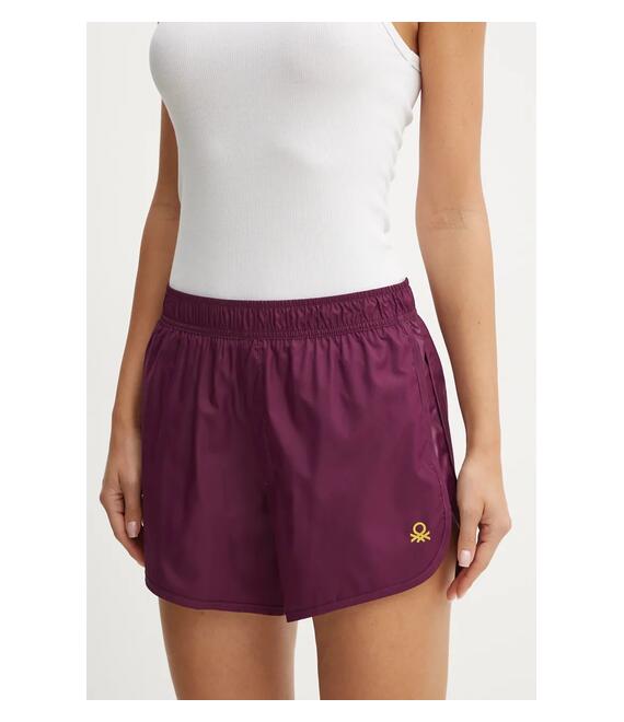 Σορτς United Colors of Benetton χρώμα: μοβ, 4TQM3900A