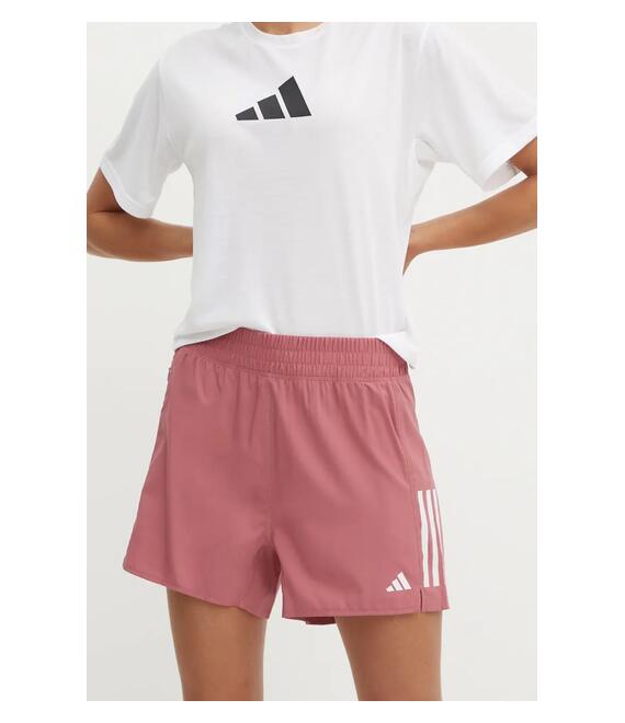 Σορτς τρεξίματος adidas Performance Own The Run Base χρώμα: ροζ, IY1104