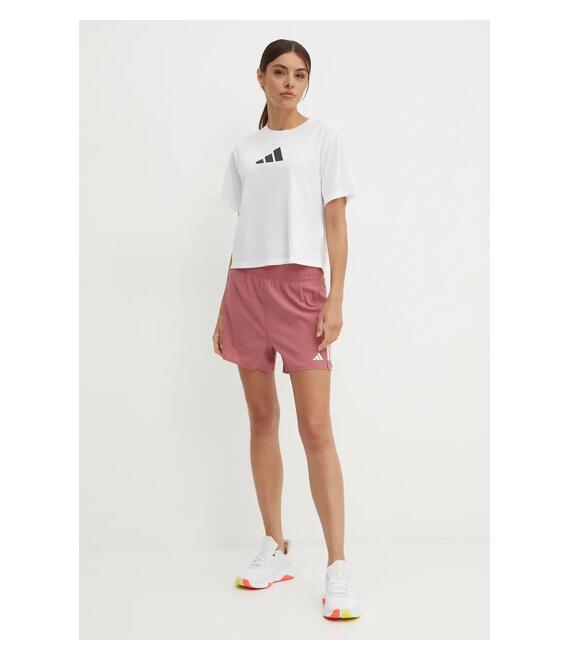 Σορτς τρεξίματος adidas Performance Own The Run Base χρώμα: ροζ, IY1104