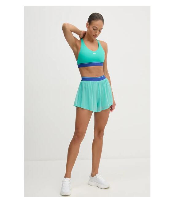 Σορτς προπόνησης Reebok Team χρώμα: τιρκουάζ, 100205793