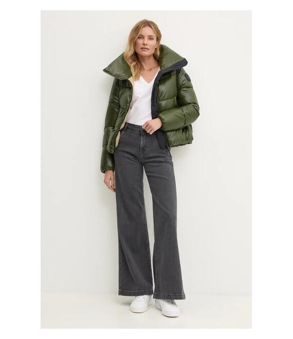Βαμβακερό μπλουζάκι Pepe Jeans FIORE V NECK γυναικείο, χρώμα: άσπρο, PL505948