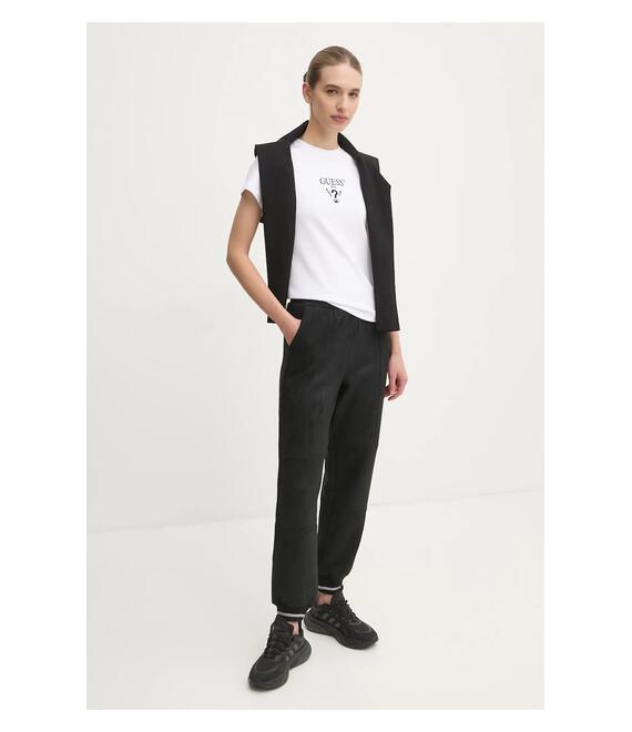 Μπλουζάκι Guess COLETTE χρώμα: άσπρο, V4YI21 KCDH1